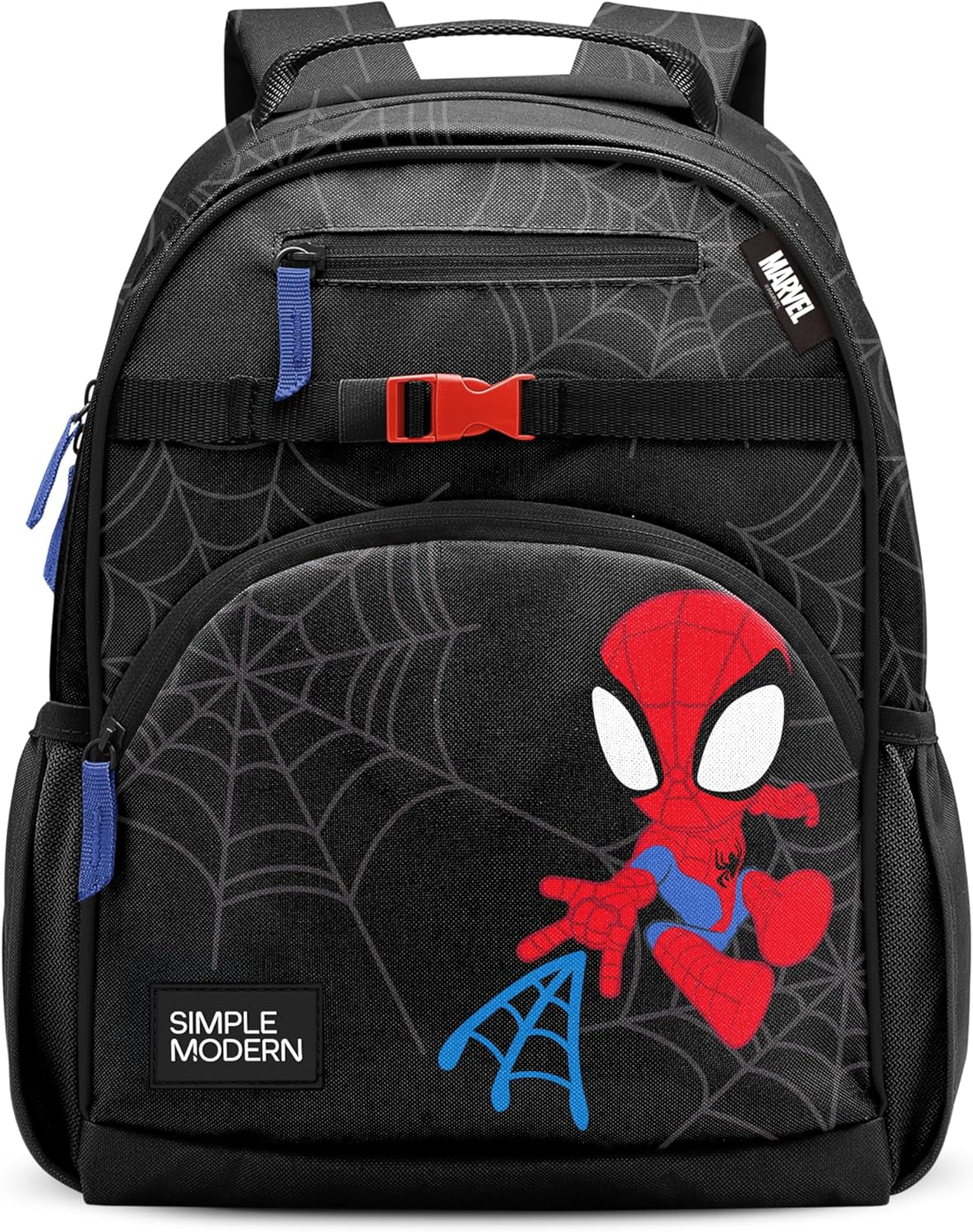 Simple Modern Marvel Spidey Kids Backpack for School, Girls, Boys | 12L | Fletcher Spiderman Bookbag, School Backpack for Toddler, Preschool, Kindergarten | Fits Lunch Box, Cute | Medium