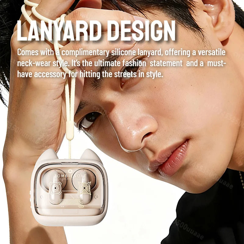 B19 Smart Touch Screen Earphone Hifi Stereo Bluetooth 6.0 Headphones ENC Call Noise Reduction TWS Wireless Earbuds